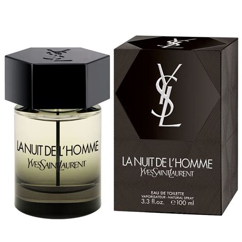 yves saint laurent la nuit de l'homme longevity|la nuit de l'homme 100ml.